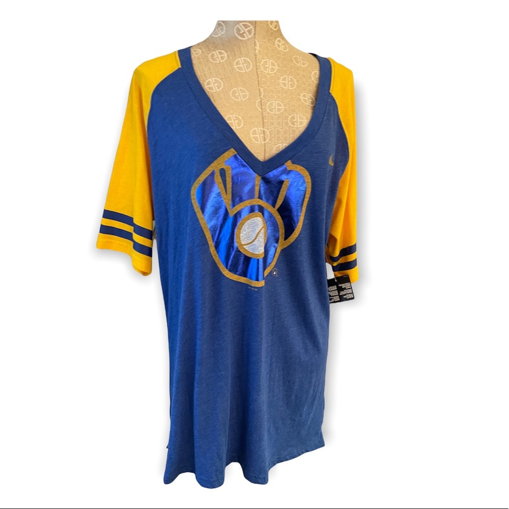 Nike MLB Logo WFAN Royal Heat XXL